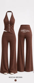 Virenza veil set (mocha brown)
