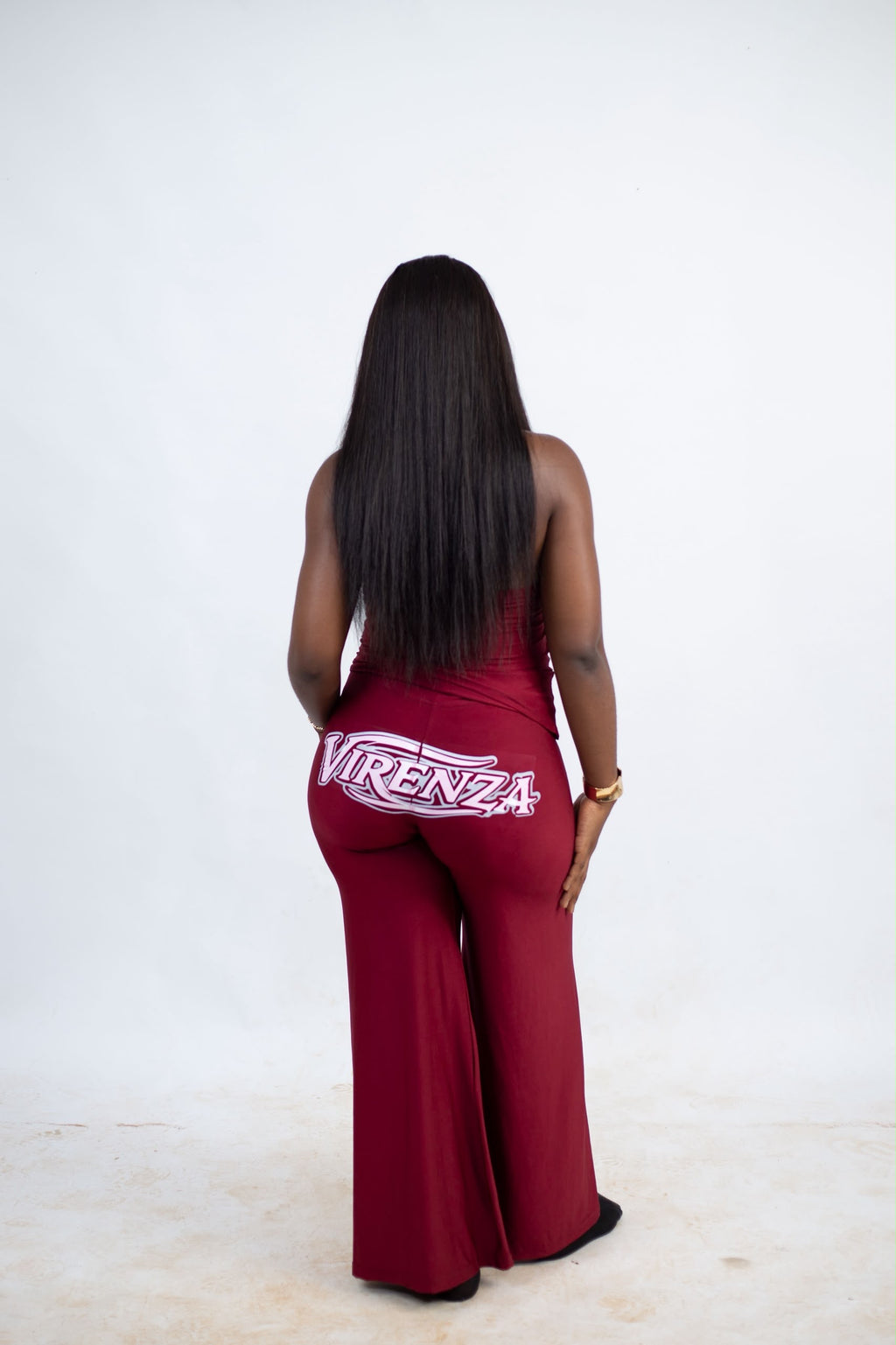 Virenza veil set (rich red)