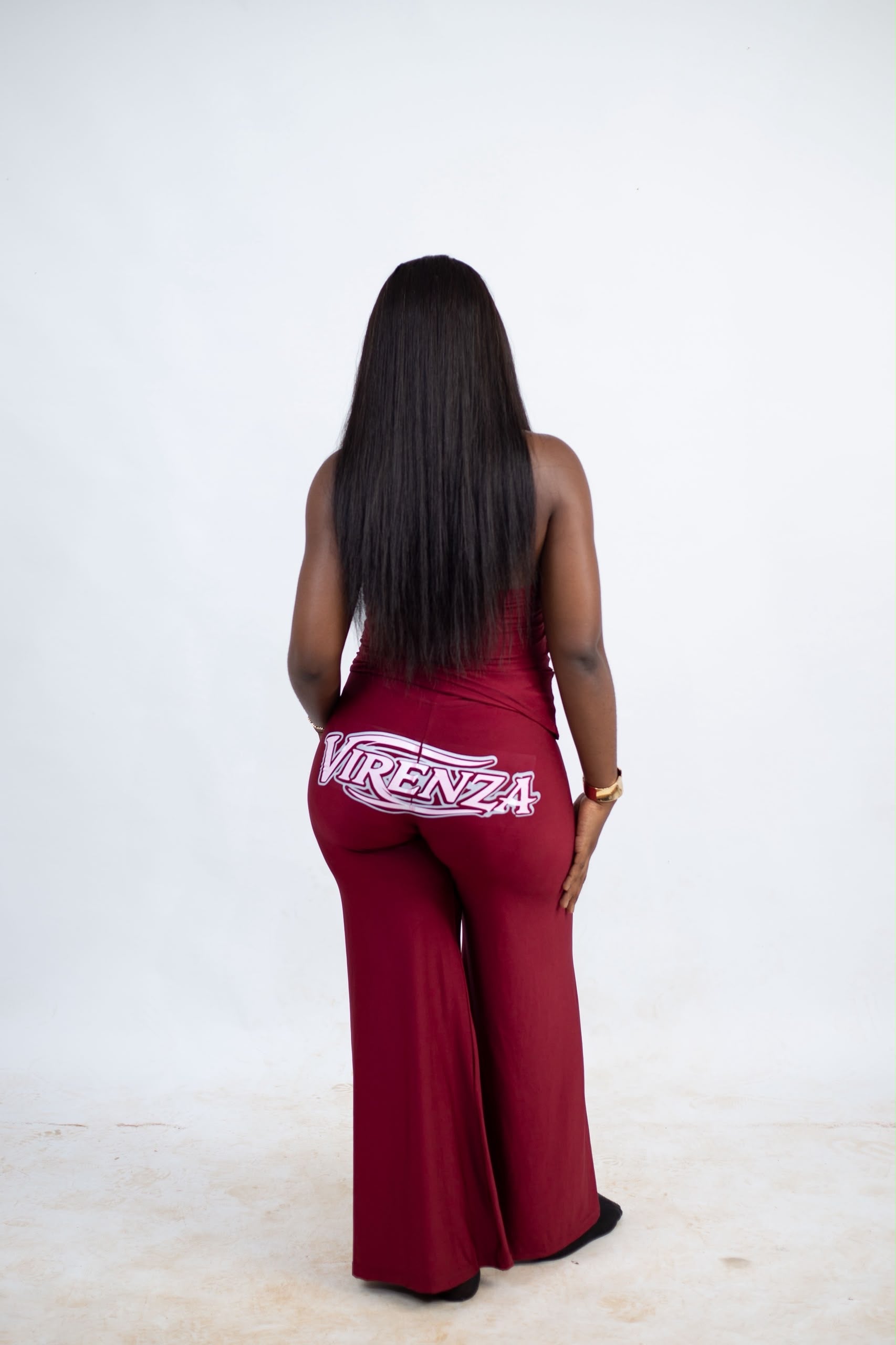 Virenza veil set (rich red)