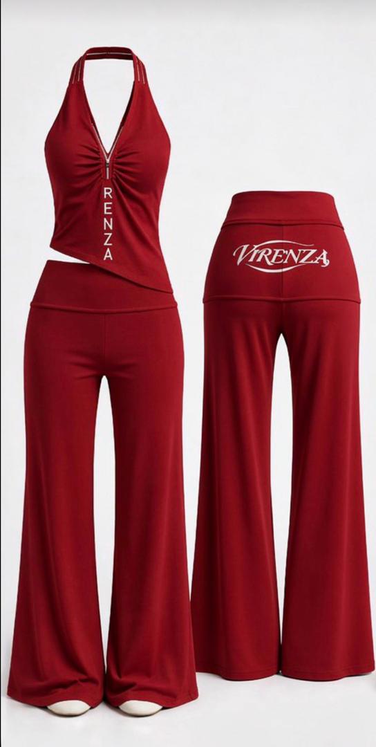Virenza veil set (rich red)